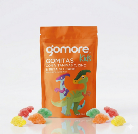 Gomitas Vitamina C, Zinc & Beta Glucano