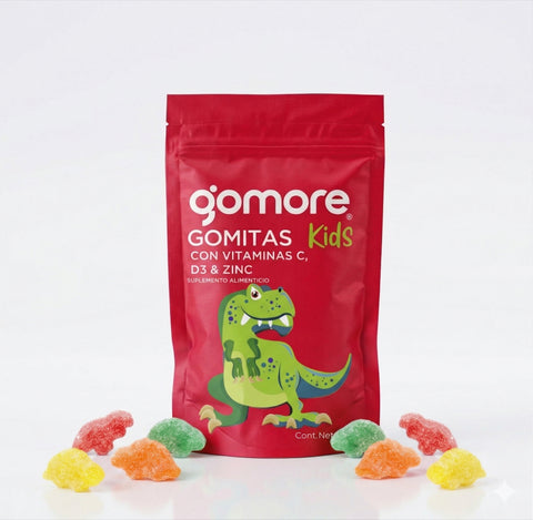 Go More Kids con Vitamina C, D3 & Zinc
