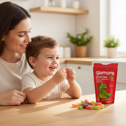 Go More Kids con Vitamina C, D3 & Zinc (Pack de 3 Bolsas)