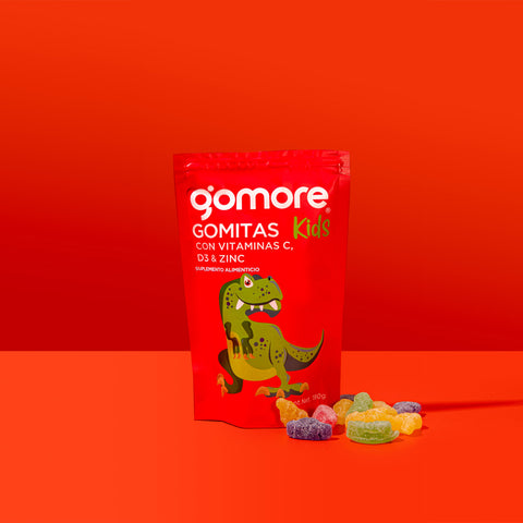 Go More Kids con Vitamina C, D3 & Zinc