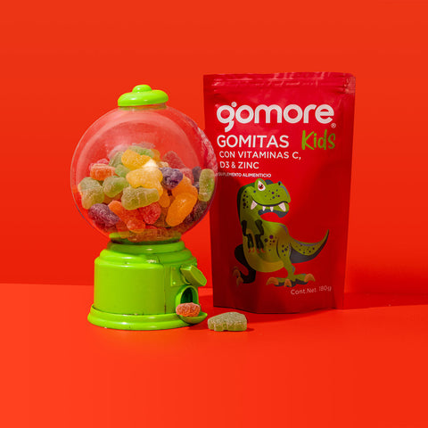 Go More Kids con Vitamina C, D3 & Zinc (Pack de 3 Bolsas)