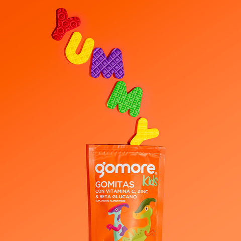 Gomitas Vitamina C, Zinc & Beta Glucano (Pack de 3 Bolsas)