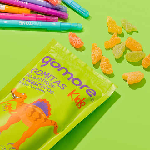 Go More Kids Probioticos & Prebióticos (Pack de 3 Bolsas)