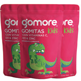 Go More Kids con Vitamina C, D3 & Zinc (Pack de 3 Bolsas)